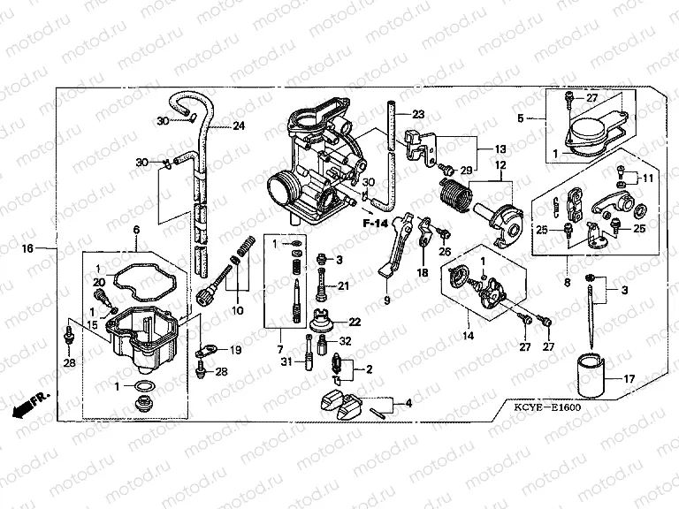 E-16 CARBURETOR