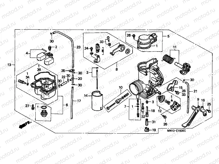 E-16 CARBURETOR