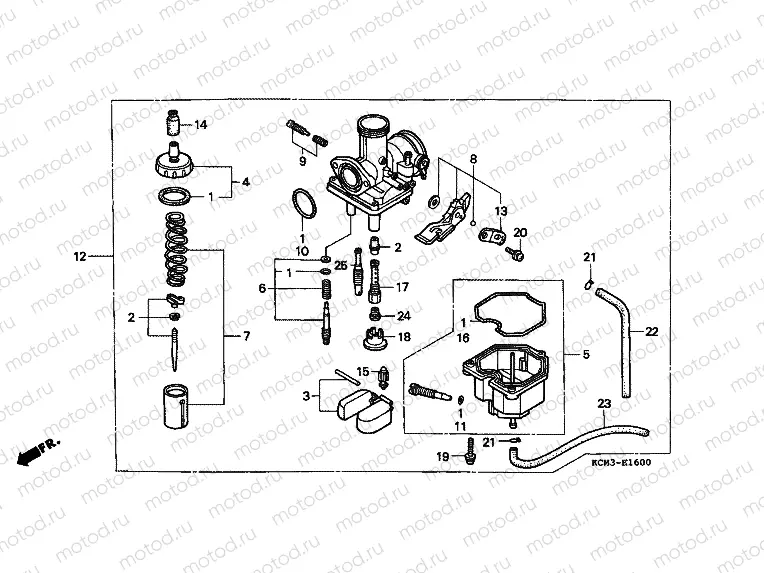 E-16 CARBURETOR