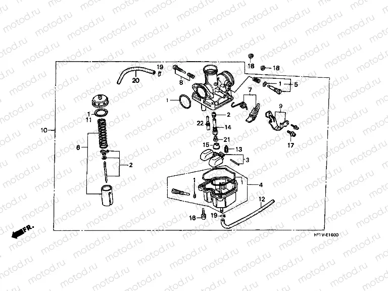 E-16 CARBURETOR