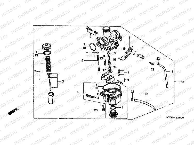E-16 CARBURETOR
