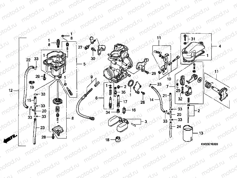 E-16 CARBURETOR