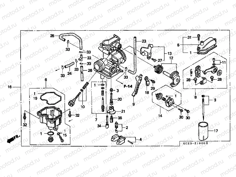 E-16 CARBURETOR