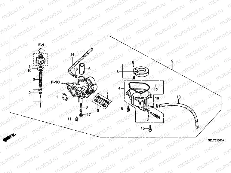 E-16 CARBURETOR