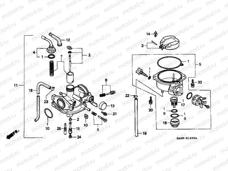E-16 CARBURETOR