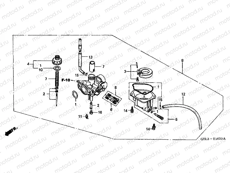 E-16 CARBURETOR