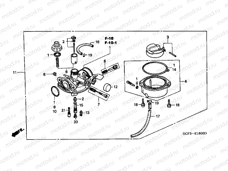E-16 CARBURETOR