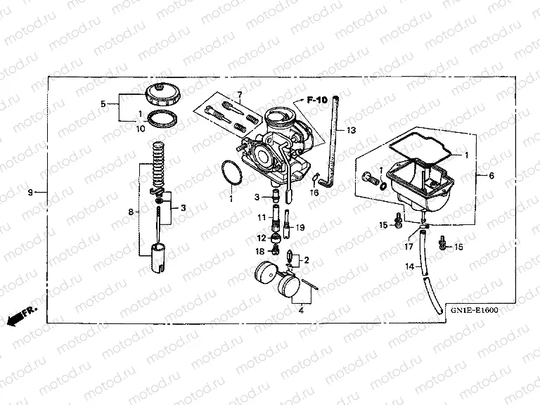 E-16 CARBURETOR