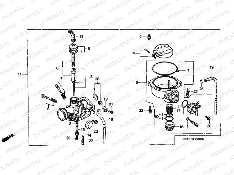 E-16 CARBURETOR