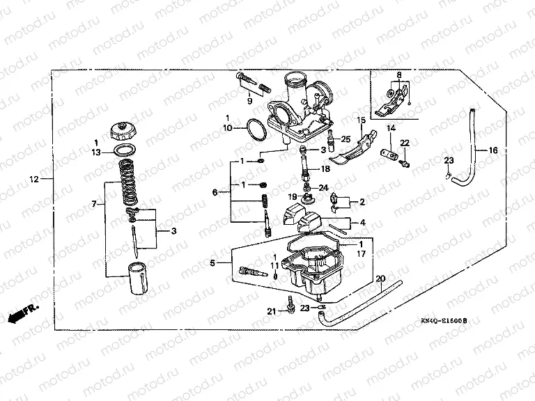 E-16 CARBURETOR