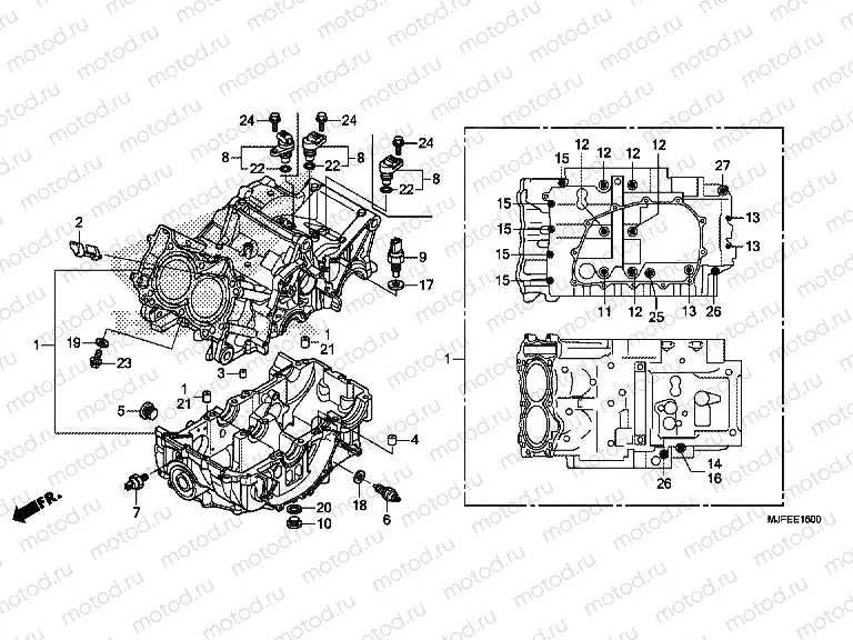 E-16 CRANKSHAFT