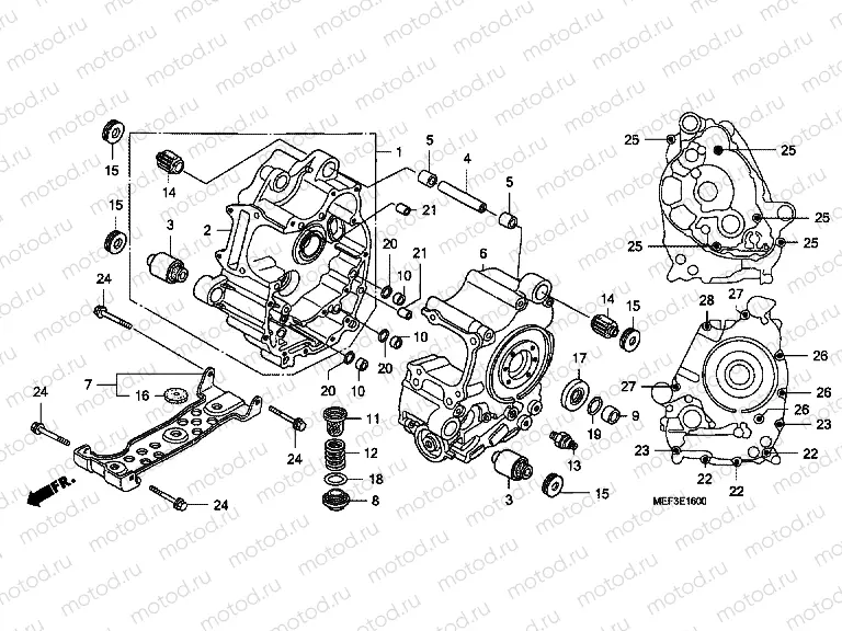 E-16 CRANKSHAFT