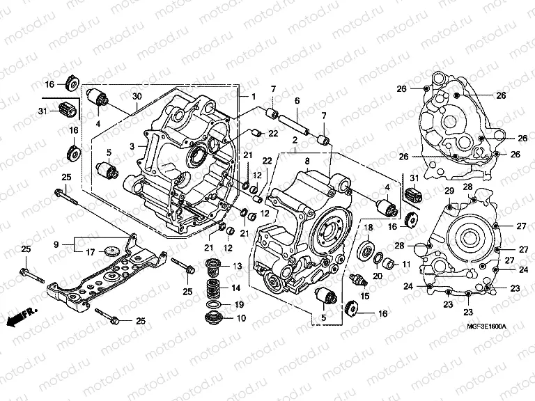 E-16 CRANKSHAFT