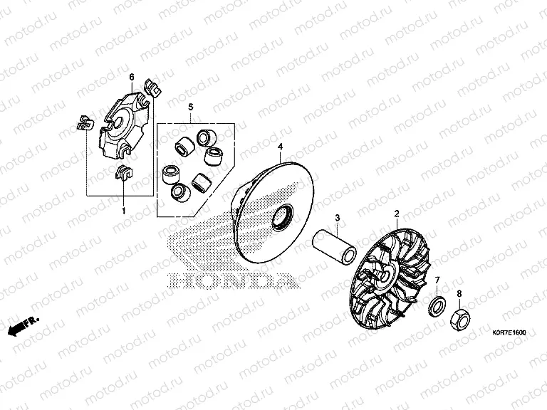 E-16 DRIVE FACE