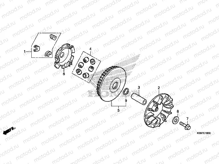 E-16 DRIVE FACE