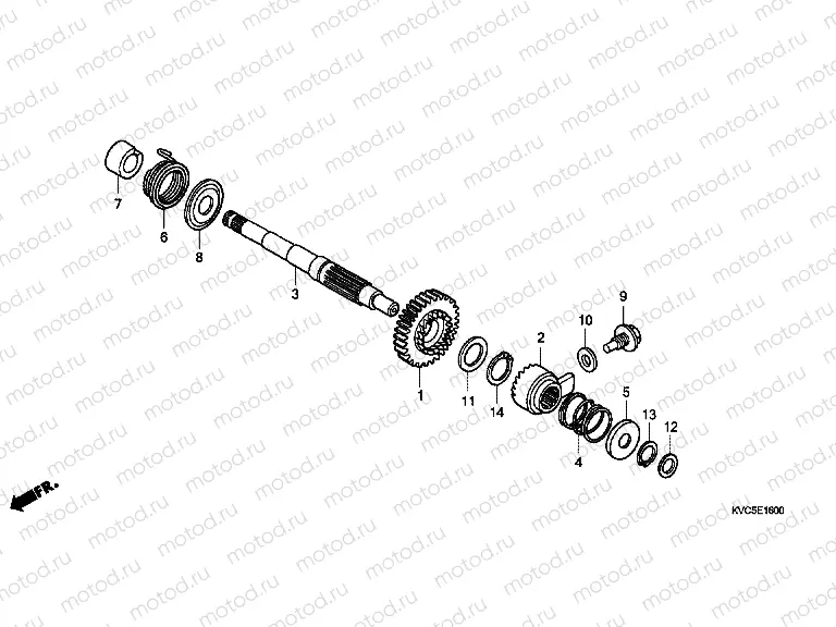 E-16 PROMOTION AXLE