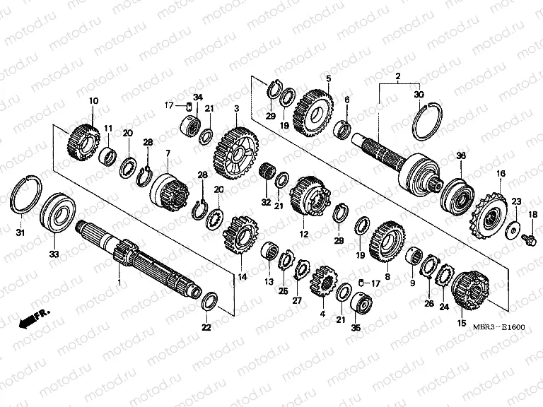 E-16 TRANSMISSION