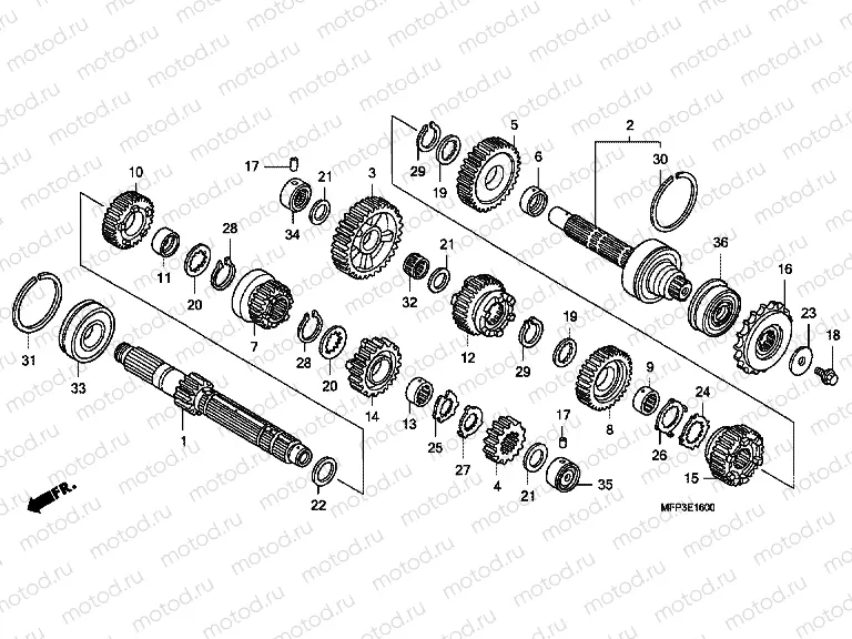 E-16 TRANSMISSION