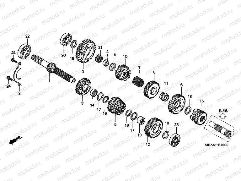 E-16 TRANSMISSION