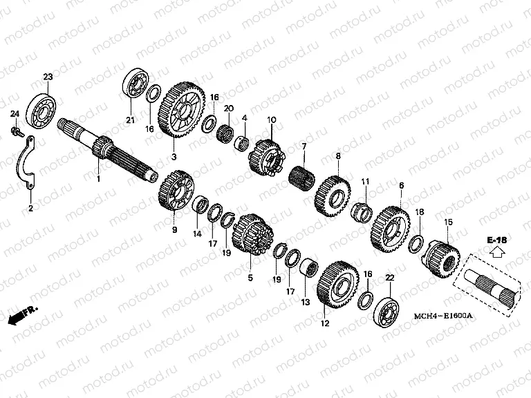 E-16 TRANSMISSION