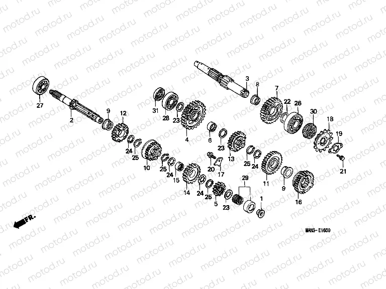 E-16 TRANSMISSION