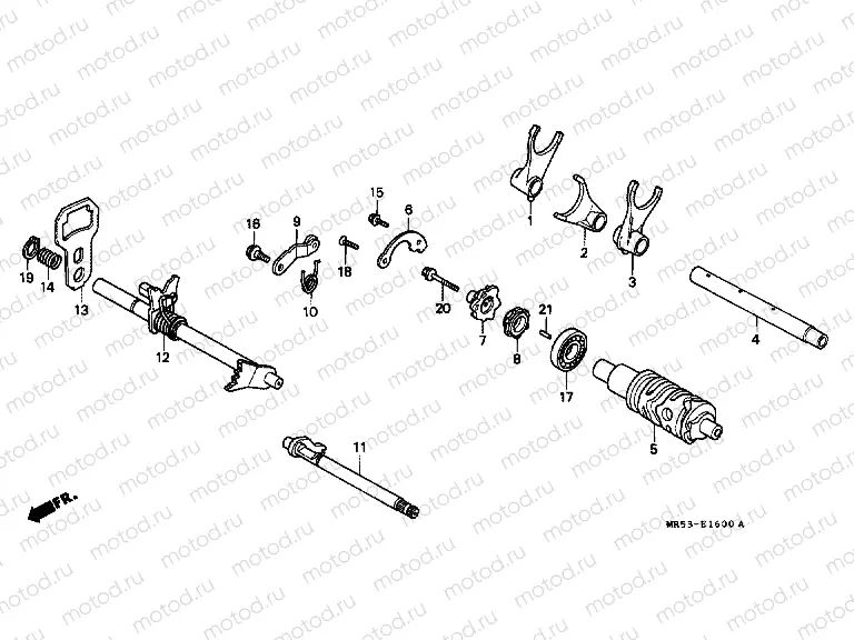 E-16 TRANSMISSION DRUM