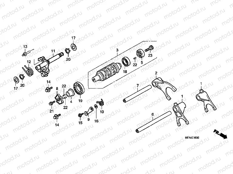 E-16 TRANSMISSION DRUM
