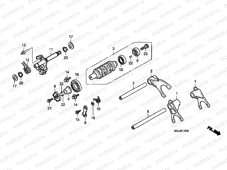 E-16 TRANSMISSION DRUM