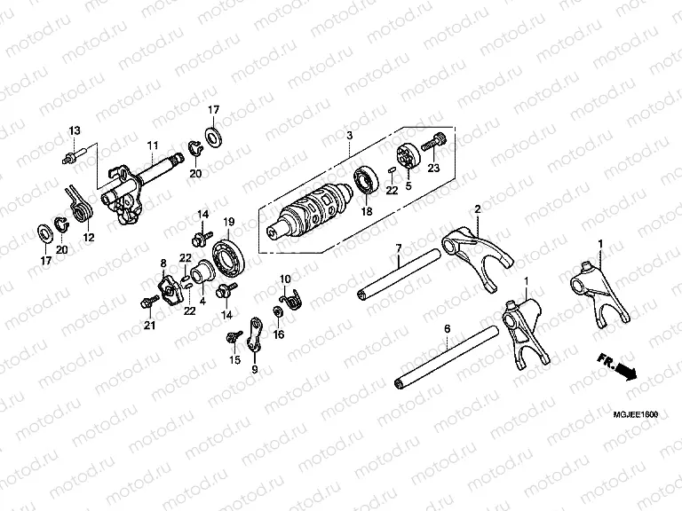 E-16 TRANSMISSION DRUM