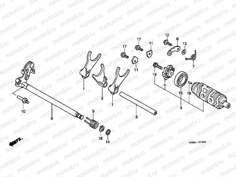 E-16 TRANSMISSION DRUM