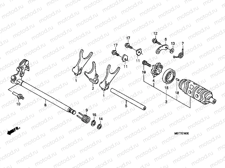 E-16 TRANSMISSION DRUM