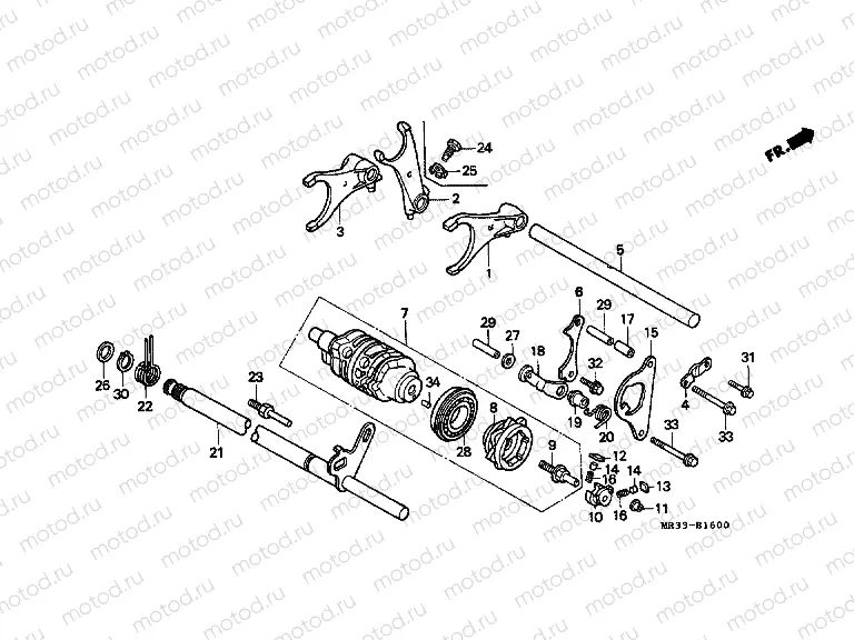E-16 TRANSMISSION DRUM