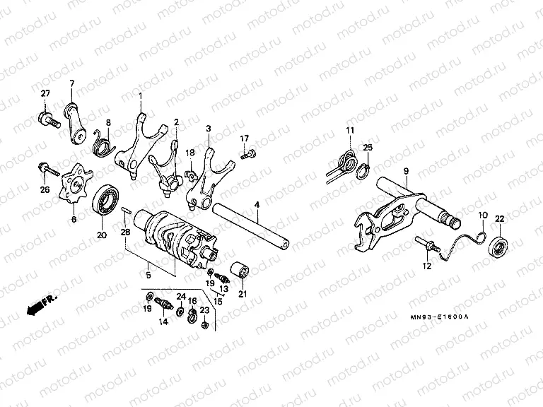 E-16 TRANSMISSION DRUM