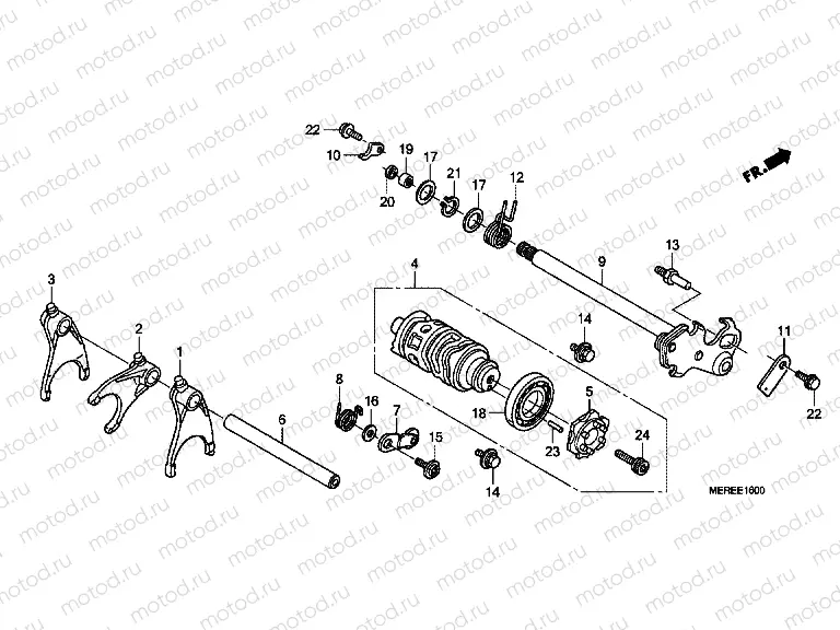 E-16 TRANSMISSION DRUM