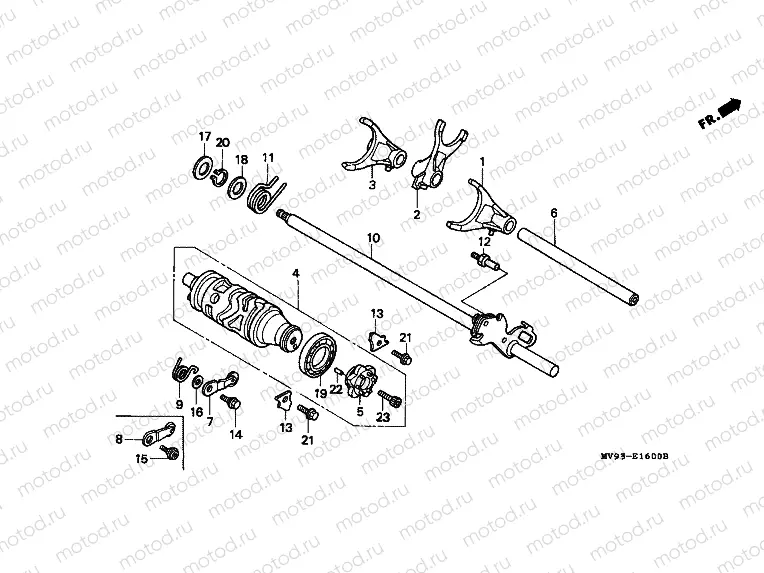 E-16 TRANSMISSION DRUM