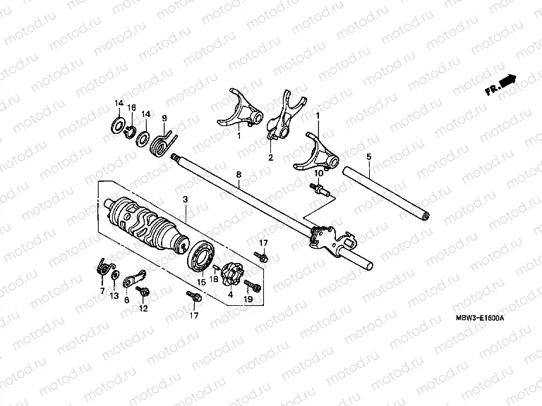 E-16 TRANSMISSION DRUM