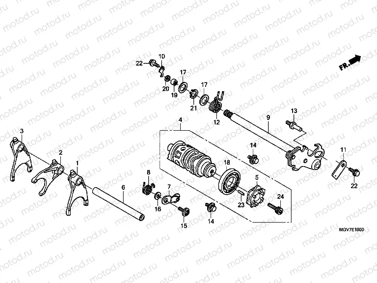 E-16 TRANSMISSION DRUM