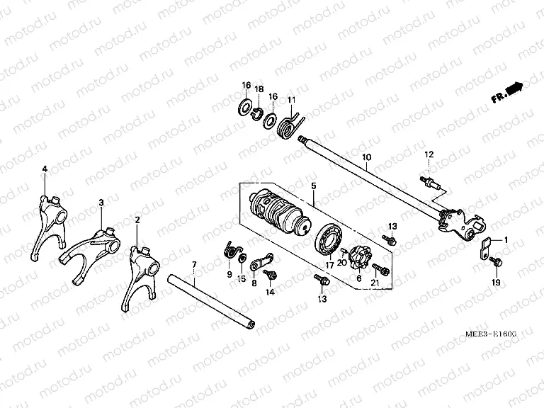 E-16 TRANSMISSION DRUM