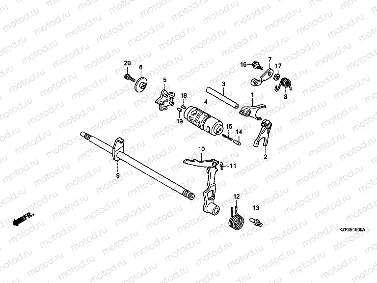 E-16 TRANSMISSION DRUM