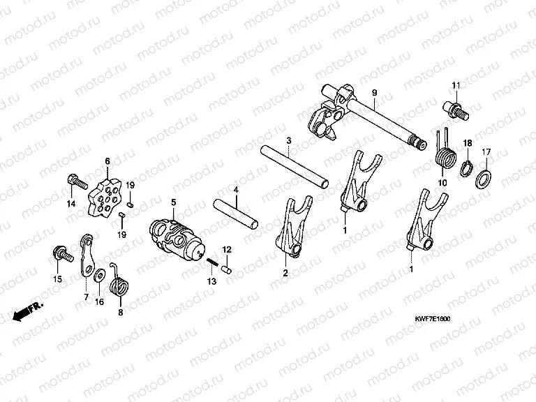 E-16 TRANSMISSION DRUM
