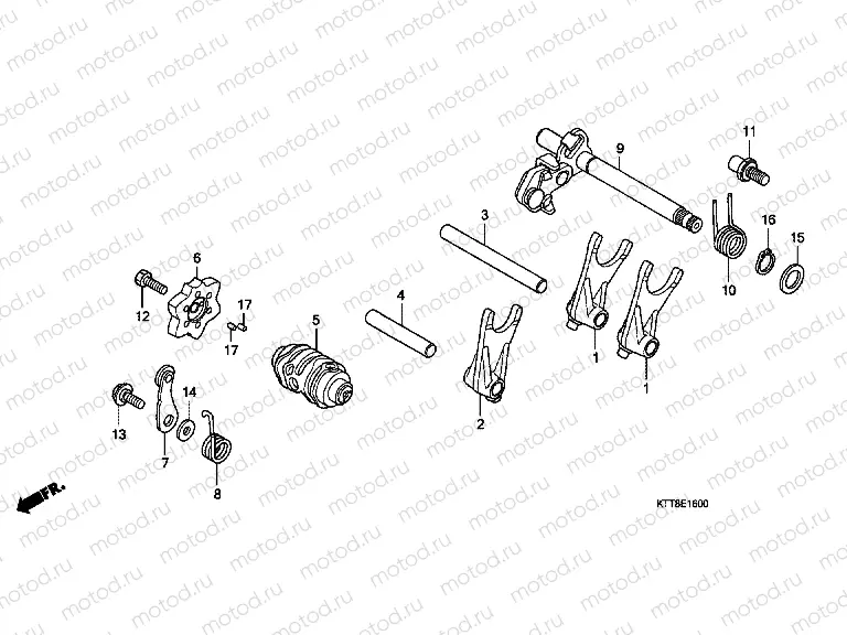E-16 TRANSMISSION DRUM