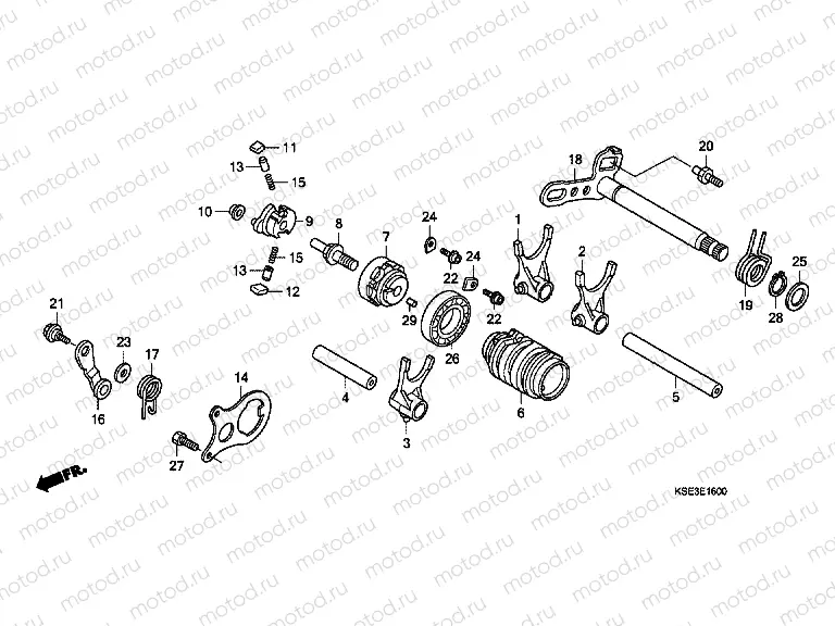 E-16 TRANSMISSION DRUM