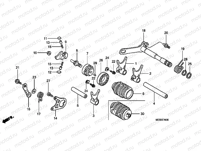 E-16 TRANSMISSION SWITCH