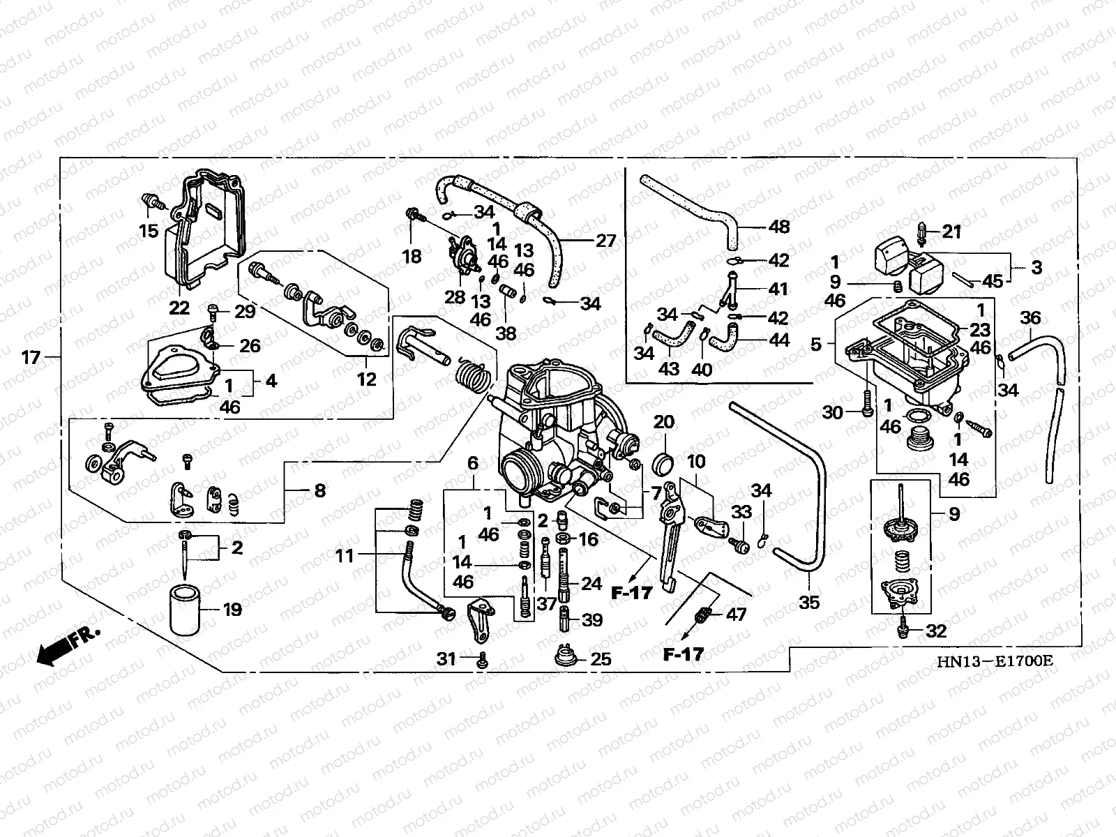 E-17 CARBURETOR