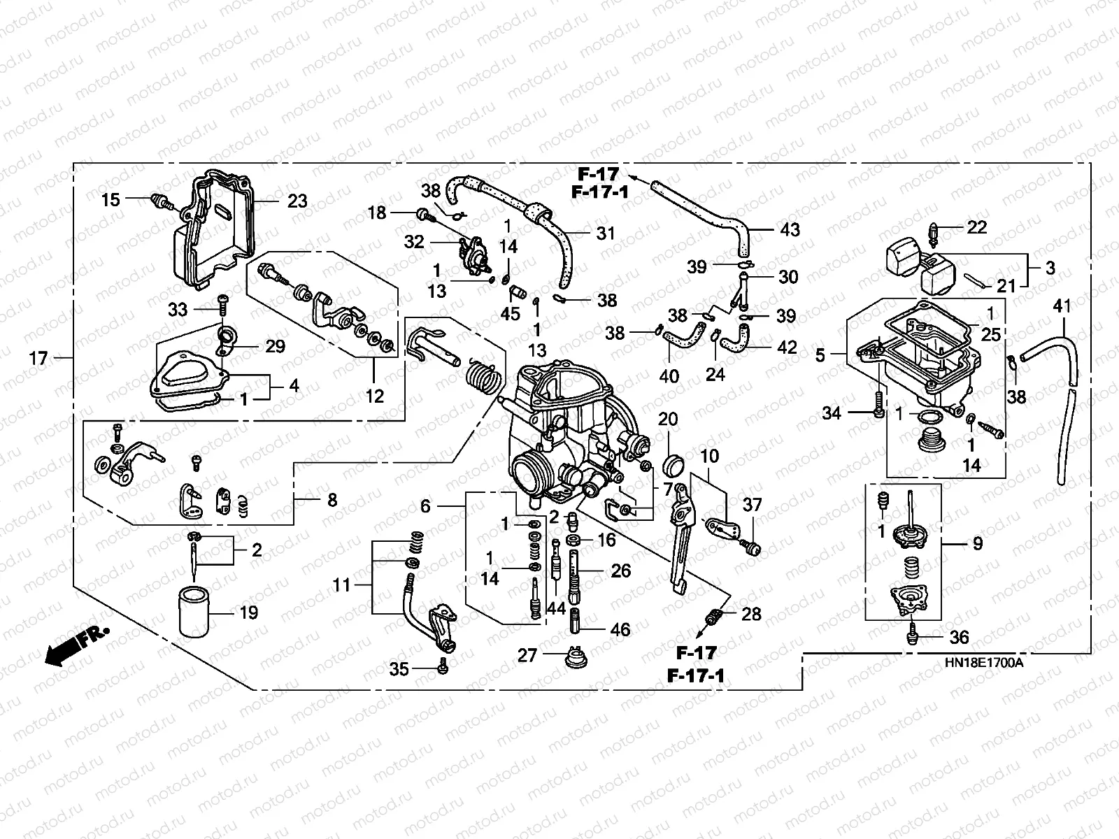 E-17 CARBURETOR