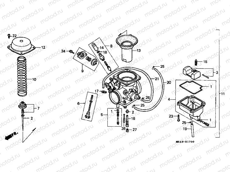 E-17 CARBURETOR