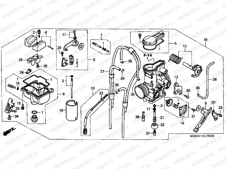 E-17 CARBURETOR
