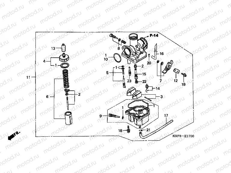 E-17 CARBURETOR