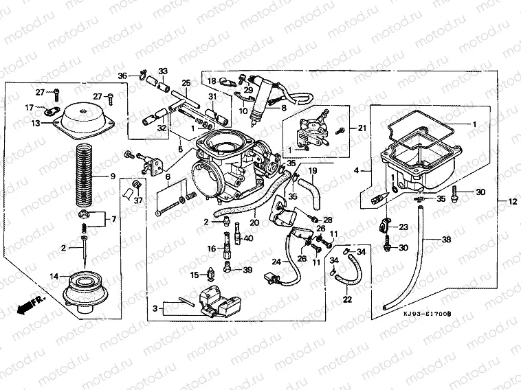 E-17 CARBURETOR