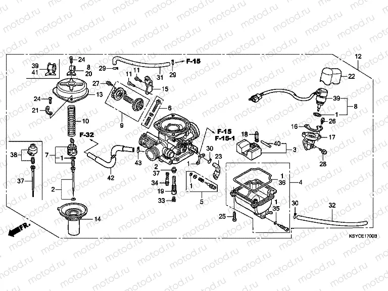 E-17 CARBURETOR